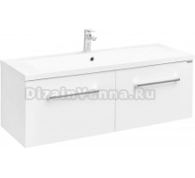 Тумба под раковину без столешницы AQUATON Мадрид 120 М белая с 2 ящиками