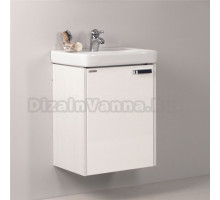 Тумба под раковину без столешницы AQUATON Йорк 50 М белый/выбеленное дерево