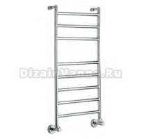 Полотенцесушитель водяной Margaroli Sole Sole 484-8 M 100x55 см, хром, лесенка, латунь, хром