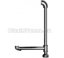 Слив-перелив для ванны BelBagno BBBAFS-OVF-CRM 52 мм, хром, без гидрозатвора