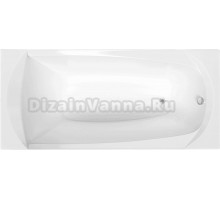 Акриловая ванна 1MarKa Elegance 160x70 см, пристенная, белая