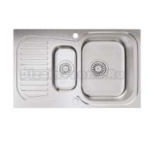 Мойка кухонная Oulin OL-359S сатин