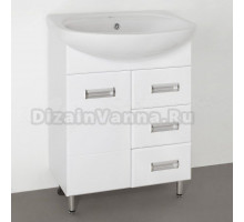 Тумба под раковину без столешницы Style Line Ирис 65 белая