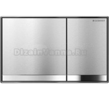 Кнопка смыва для унитаза Geberit Sigma 60 Sigma 60 115.640.GH.1 стекло, цвет хром