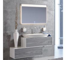 Мебель для ванной комнаты Aqwella 5 stars Genesis 100 миллениум серый