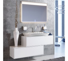 Мебель для ванной комнаты Aqwella 5 stars Genesis 100 белая