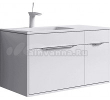 Тумба под раковину без столешницы Aqwella 5 stars Malaga 90 L белая