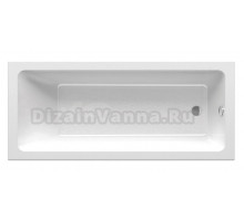 Акриловая ванна Ravak 10° без опоры 170x75 см, встраиваемая, белая