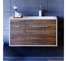 Тумба под раковину без столешницы Aqwella 5 stars Malaga 90 R крафт темный