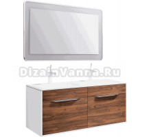 Мебель для ванной комнаты Aqwella 5 stars Malaga 120 крафт темный