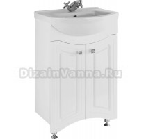 Тумба под раковину без столешницы Vod-Ok Адам 55 белая
