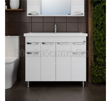 Тумба под раковину без столешницы СаНта Родос (Фостер) 100 напольная