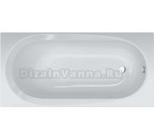 Акриловая ванна AM.PM Tender W45A-150-070W-A1 без опоры 150x70 см, пристенная, белая