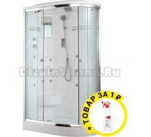 Душевая кабина Timo Lux Lux T-7702 L + средство для душевых кабин