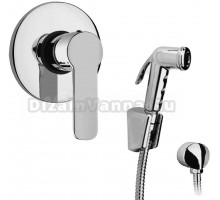 Гигиенический душ Paini ARCR690/574 со смесителем, С ВНУТРЕННЕЙ ЧАСТЬЮ