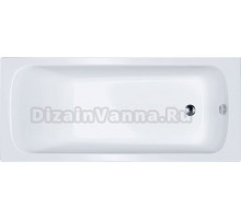 Акриловая ванна 1ACReal Стандарт Гамма Щ0000023532 без опоры 170x70 см, пристенная, белая