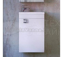 Тумба под раковину без столешницы Raval Kub 40 белая, подвесная