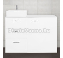 Тумба под раковину без столешницы Style Line Берн 120 Plus, под стиральную машину