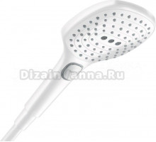 Душевая лейка Hansgrohe Raindance Select E 120 3jet 26520700 белая матовая