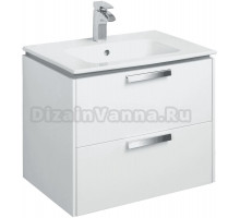 Тумба под раковину без столешницы Roca Lago 60 белый глянец