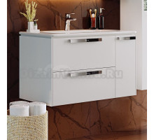 Тумба под раковину без столешницы Roca Lago 80 белый глянец