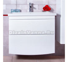 Тумба под раковину без столешницы Бриклаер Вега 70 белая
