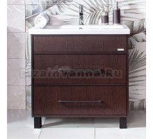 Тумба под раковину без столешницы Бриклаер Чили 80 венге С