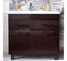 Тумба под раковину без столешницы Бриклаер Чили 90 венге С