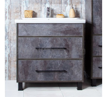 Тумба под раковину без столешницы Бриклаер Чили 80 цемент