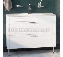 Тумба под раковину без столешницы IDDIS Oxford 100, белая