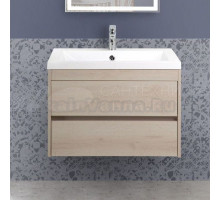 Тумба под раковину без столешницы Art&Max Family 75, подвесная, Pino Bianco