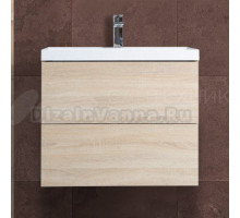 Тумба под раковину без столешницы Art&Max Verona-Push 70 дуб сонома светлый