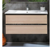 Тумба под раковину без столешницы Armadi Art Capolda 100 light wood