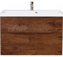 Тумба под раковину без столешницы BelBagno Marino H60 rovere moro, 90 см