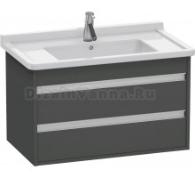 Тумба под раковину без столешницы Duravit Ketho 80 графит матовый