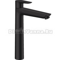 Смеситель для раковины Hansgrohe Talis E 71717670 черный матовый