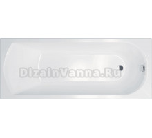 Акриловая ванна 1ACReal Дюна Щ0000046111 без опоры 150x70 см, пристенная, белая