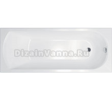 Акриловая ванна 1ACReal Дюна Щ0000046113 без опоры 160x70 см, пристенная, белая