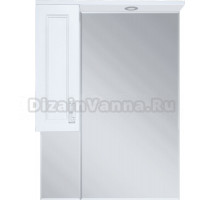 Зеркало Misty Дива 65 c подсветкой, белое