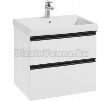 Тумба под раковину без столешницы Roca Domi 60 белый глянец