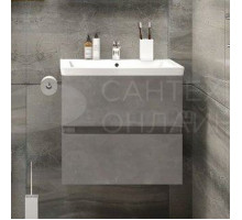 Тумба под раковину Art&Max Techno подвесная, 70, айс какао