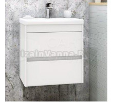 Тумба под раковину без столешницы Art&Max Family 50, подвесная, Bianco Lucido