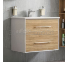 Тумба под раковину без столешницы Corozo Гольф 65, подвесная, сонома