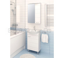 Мебель для ванной комнаты Runo Кипарис 45 белая