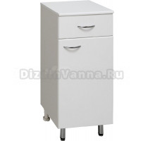 Тумба Runo Эконом мебель 30 R белая