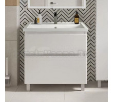 Тумба под раковину без столешницы SanStar Riana 80 напольная, белая