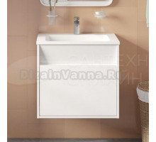 Тумба под раковину без столешницы IDDIS Esper 60 подвесная, белая