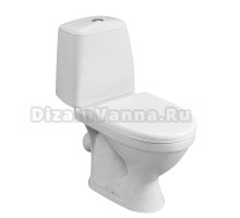 Унитаз-компакт напольный Santeri Соната 1.P201.2.S01.00B.F крап на белом