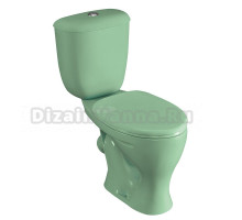 Унитаз-компакт напольный Santeri Воротынский 1.P401.7.S04.00B.F салатовый