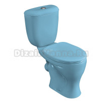 Унитаз-компакт напольный Santeri Воротынский 1.P401.7.S06.00B.F голубой